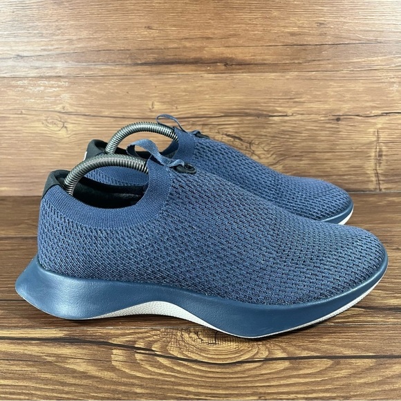 Allbirds Tree Dasher Relay Blue Slip-On Sneakers Running Shoes Men’s Size 8.5 - Picture 1 of 10